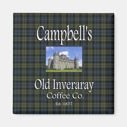 Campbell’s Old Inveraray Coffee Co. Magnet (Vorne)