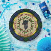 Campbell Scottie Dog Christmas Paper Plate Pappteller (Party)