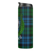 Campbell Scottish Clan Tartan & Crest Thermosbecher (Nach rechts gedreht)