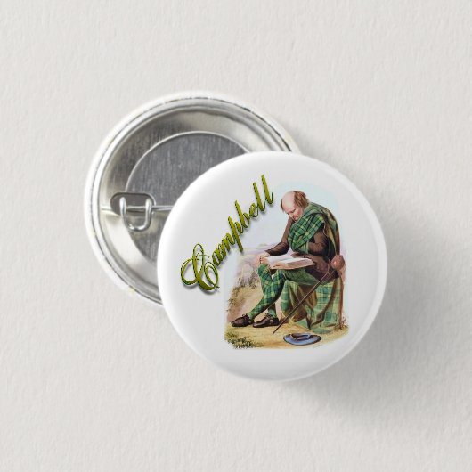 Campbell Scottish Dream Button (Vorne & Hinten)