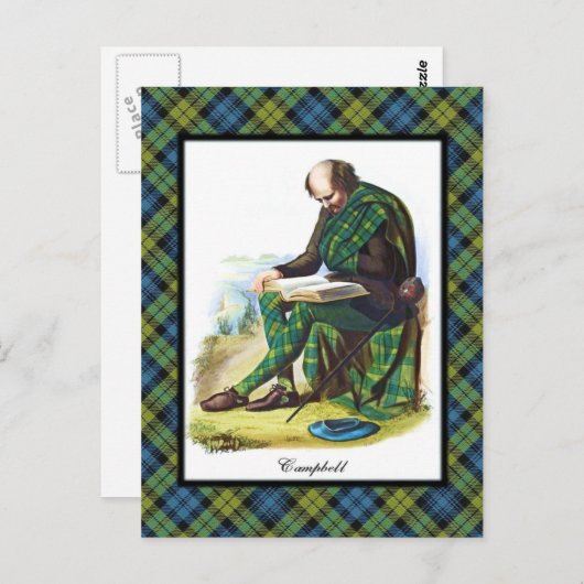 Campbell Scottish Dreams Postcard Postkarte (Vorne/Hinten)