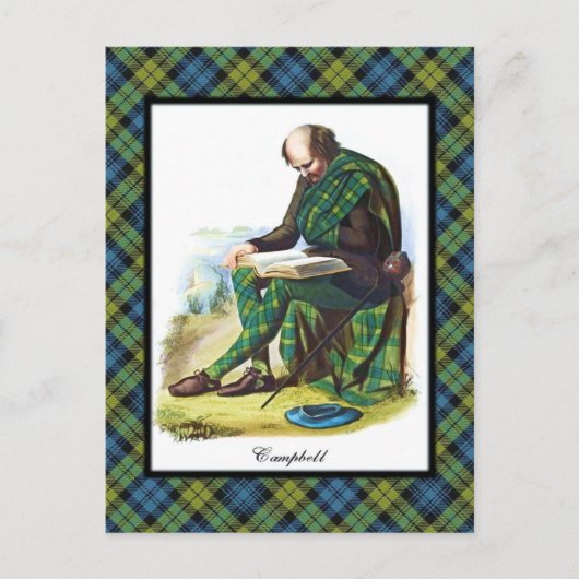 Campbell Scottish Dreams Postcard Postkarte (Vorderseite)