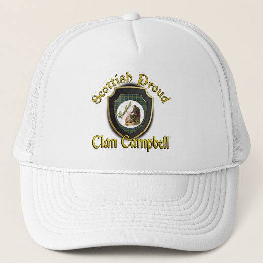 Campbell Scottish Dynasty Cap Truckerkappe (Vorderseite)
