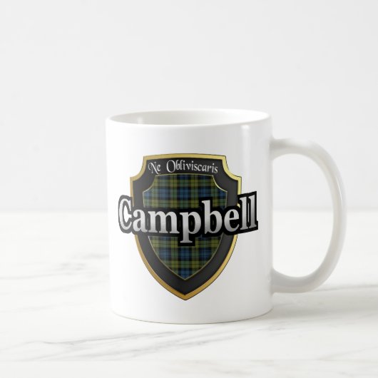 Campbell Scottish Dynsty Tartan Tasse Cups (Rechts)