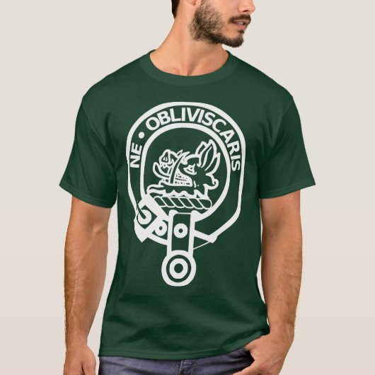 Campbell Scottish Family Clan Name Wappen Shield T-Shirt (Vorderseite)