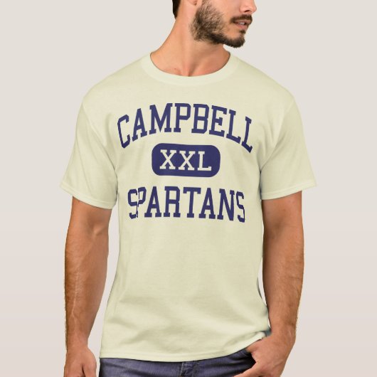 Campbell - Spartans - Highschool - Smyrna Georgia T-Shirt (Vorderseite)