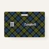 Campbell Tartan Abzeichen Ausweis (Vorderseite)