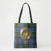 Campbell Tartan & Abzeichen Tasche (Vorderseite)