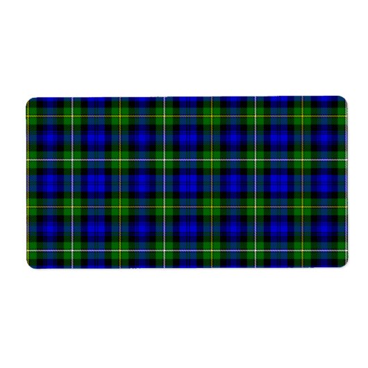 Campbell Tartan Blau kariert (Vorne)