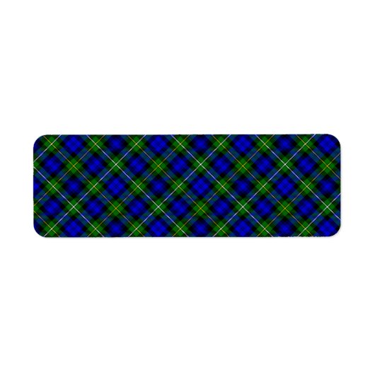 Campbell Tartan Blau kariert (Vorne)