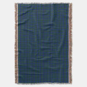 Campbell Tartan Blau kariert Decke (Vorderseite Vertikal)