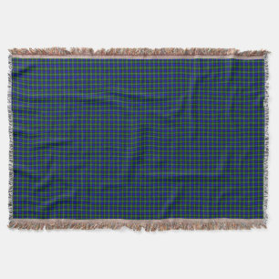 Campbell Tartan Blau kariert Decke