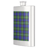 Campbell Tartan Blau kariert Flachmann (Links)