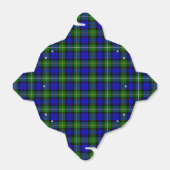 Campbell Tartan Blau kariert Geschenkschachtel (Ungefaltet)