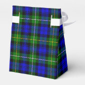 Campbell Tartan Blau kariert Geschenkschachtel (Rückseite)