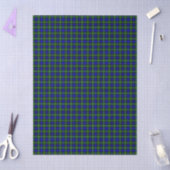 Campbell Tartan Blau kariert Seidenpapier (Basteln)