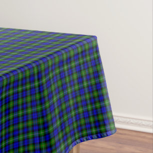Campbell Tartan Blau kariert Tischdecke