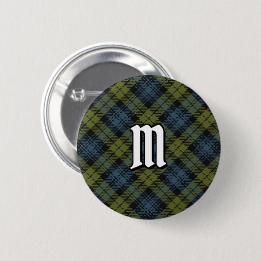 Campbell Tartan Button (Vorne & Hinten)