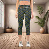 Campbell Tartan Capri Leggings