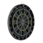 Campbell Tartan Dart Board Dartscheibe (Vorderseite Links)