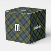 Campbell Tartan Favor Box Geschenkschachtel (Vorderseite)