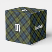 Campbell Tartan Favor Box Geschenkschachtel (Rückseite)
