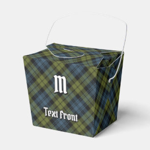 Campbell Tartan Favor Box Geschenkschachtel
