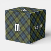 Campbell Tartan Favor Box Geschenkschachtel (Rückseite)