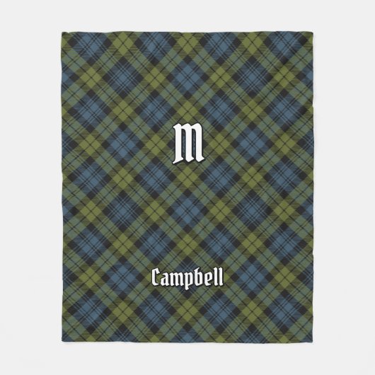 Campbell Tartan Fleecedecke (Vorderseite)