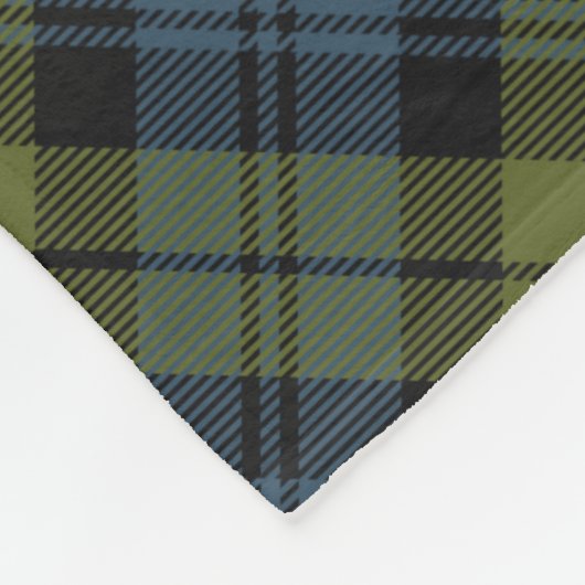 Campbell Tartan Fleecedecke (Ecke)