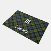 Campbell Tartan Fußmatte (Schrägansicht)