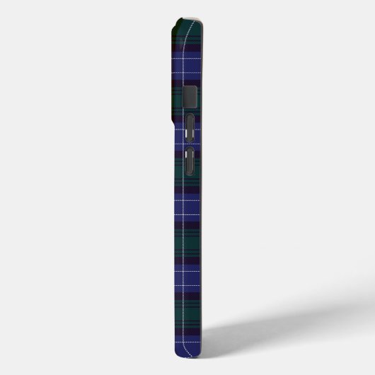 Campbell Tartan Green Kariert Case-Mate iPhone Hülle (Rückseite / Links)