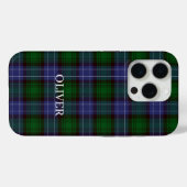 Campbell Tartan Green Kariert Case-Mate iPhone Hülle (Rückseite (Horizontal))
