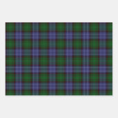 Campbell Tartan Green Kariert Geschenkpapier Set (Vorderseite 3)