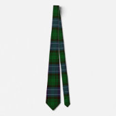Campbell Tartan Green Kariert Krawatte (Vorderseite)