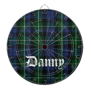 Campbell Tartan Kariertes Dart Board Dartscheibe