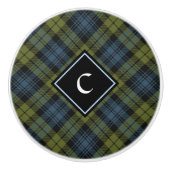 Campbell Tartan Keramik Knob Keramikknauf (Vorderseite)