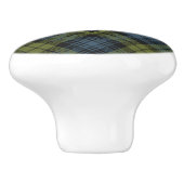 Campbell Tartan Keramik Knob Keramikknauf (Seitenansicht)