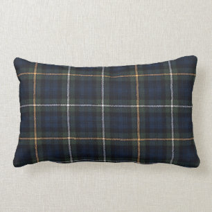 Campbell Tartan Lumbar Pillow 13" x 21" Lendenkissen
