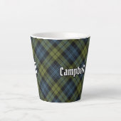Campbell Tartan Milchtasse (Vorderseite)