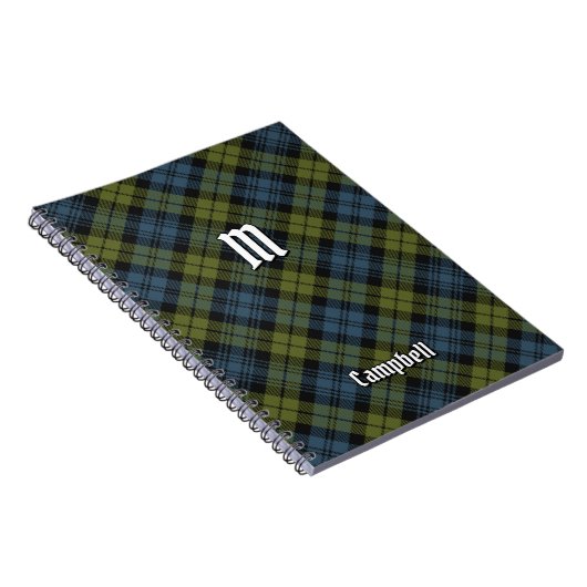 Campbell Tartan Notebook Notizblock (Rechte Seite)