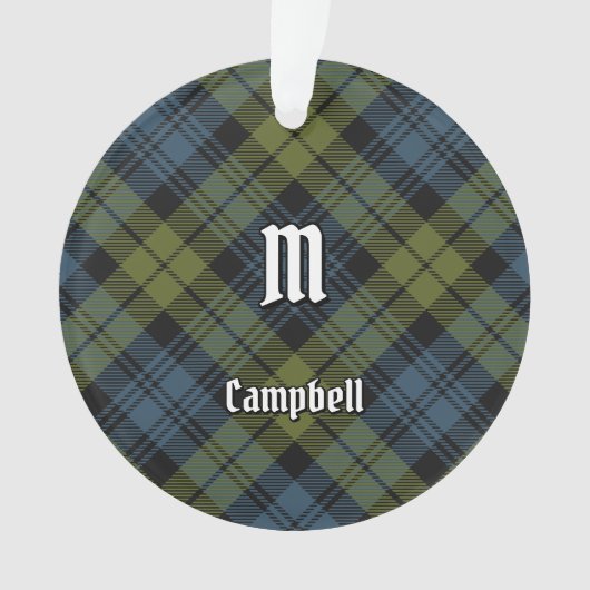 Campbell Tartan Ornament (Vorderseite)