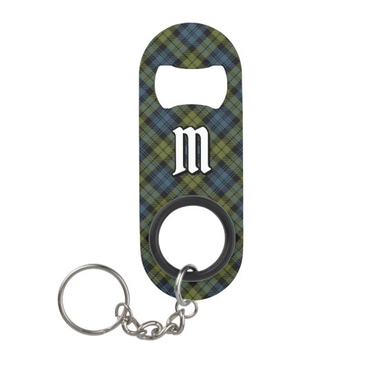 Campbell Tartan Schlüsselanhänger Flaschenöffner (Vorderseite)