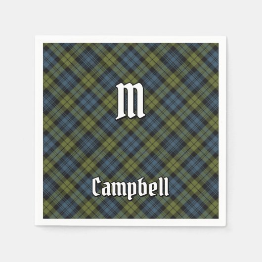 Campbell Tartan Serviette (Vorderseite)