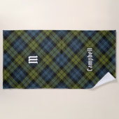 Campbell Tartan Strandtuch (Vorderseite)