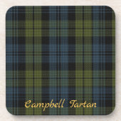 Campbell Tartan Untersetzer Hochzeitsgeschenk Set (Vorderseite)