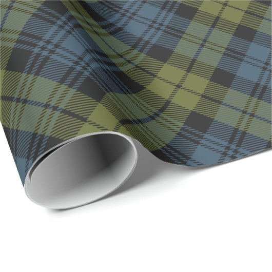 Campbell Tartan Wrapping Paper Geschenkpapier (Rolleneckpunkt)