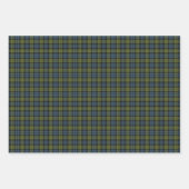 Campbell Tartan Wrapping Paper Sheets Geschenkpapier Set (Vorderseite)