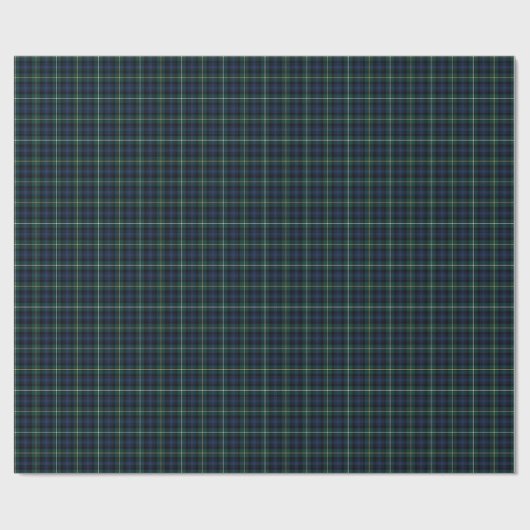 Campbell von Argyll Clan Tartan Geschenkpapier (Flach)