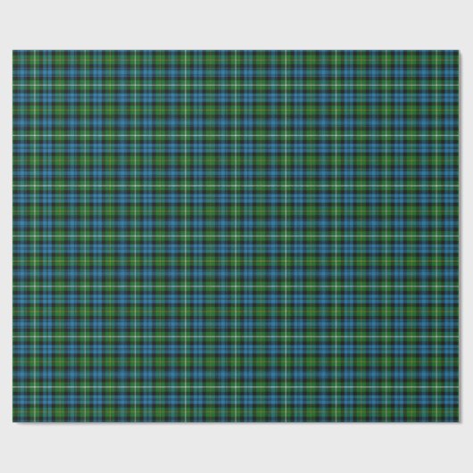Campbell von Argyll Clan Tartan Geschenkpapier (Flach)